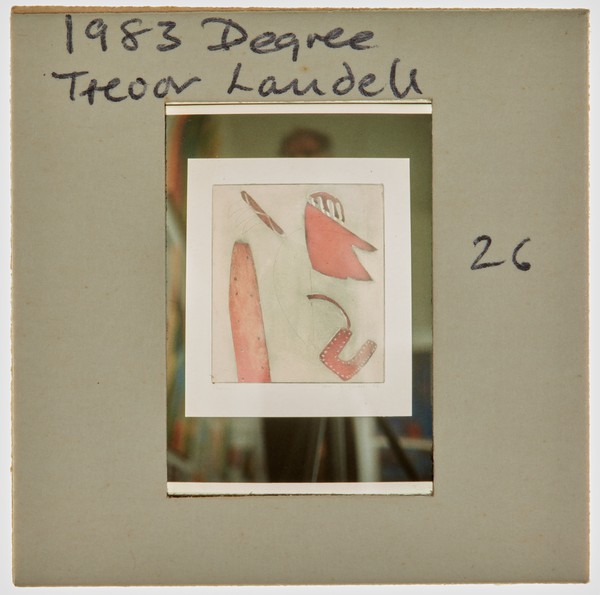 1983 BA Degree Show Slide - 'Trevor Landell'