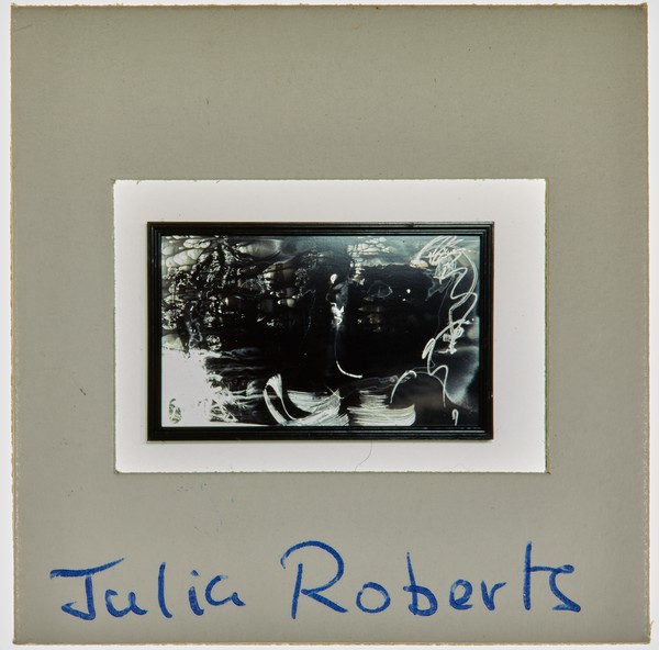 1988 BA Painting Degree Show Slide - 'Julia Roberts'