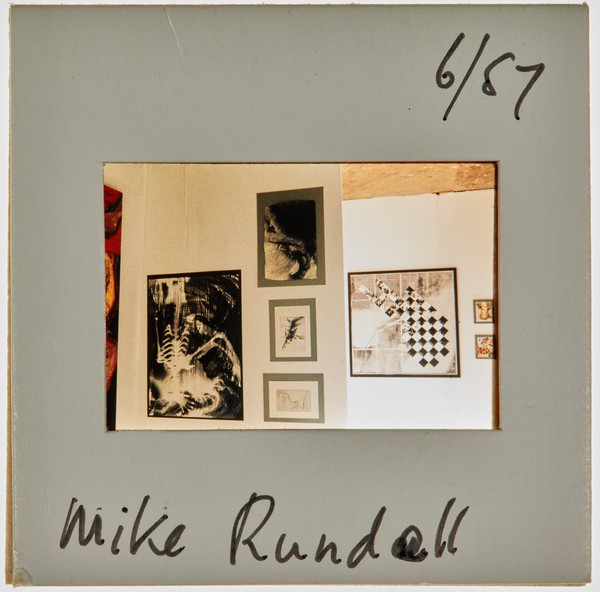 1987 1st Year Degree Show Slide - 'Mike Rundell'
