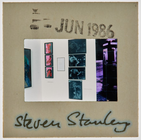 1986 BA Degree Show Slide - 'Steven Stanley'