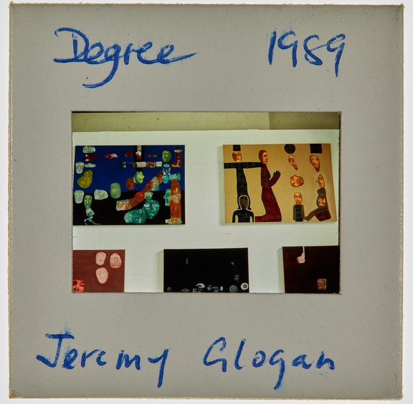 1989 BA Degree Show Slide - 'Jeremy Glogan'