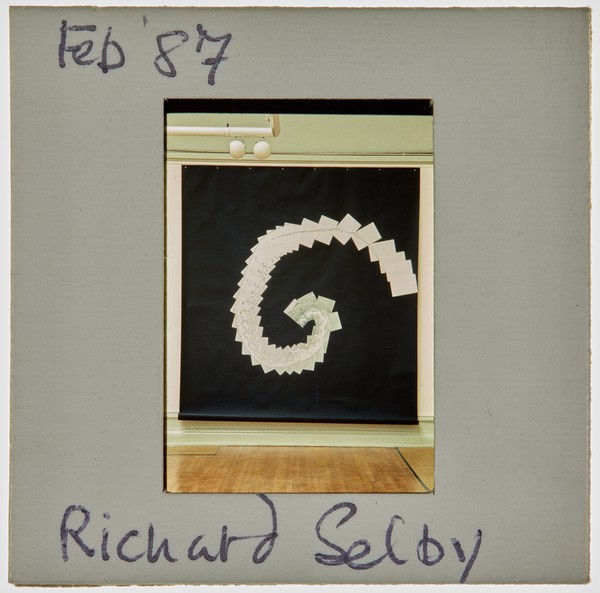 1987 South London Gallery Exhibition Slide - 'Richard Selby'