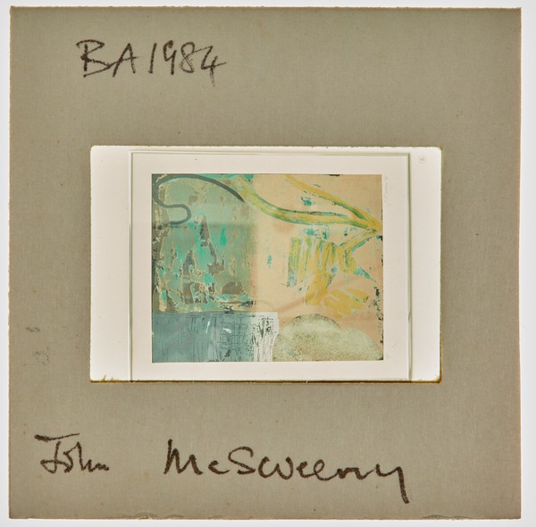 1984 BA Degree Show Slide - 'John McSweeney'