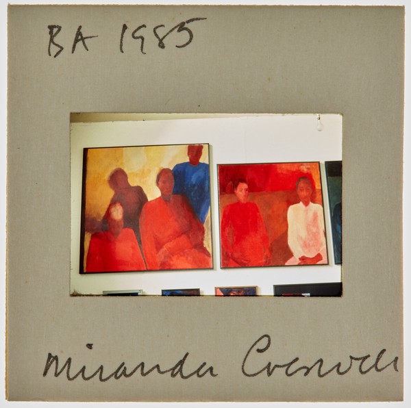 1985 BA Degree Show Slide - 'Miranda Creswell'