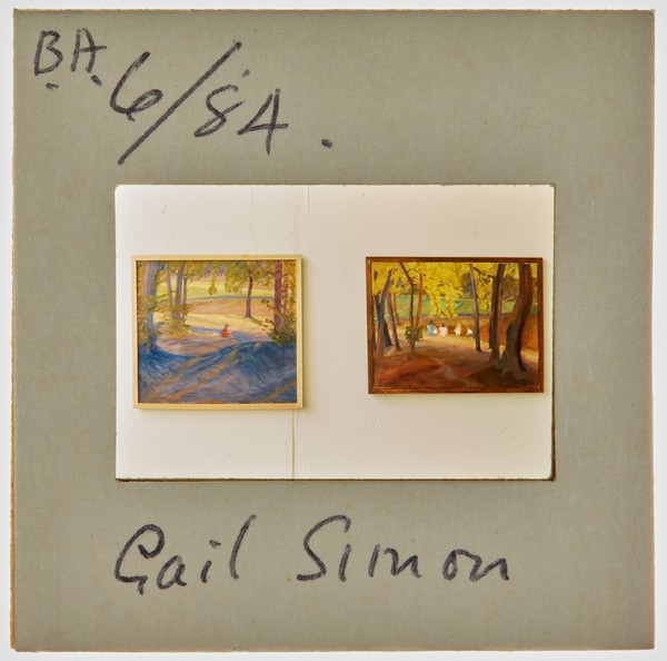 1984 BA Degree Show Slide - 'Gail Simon'