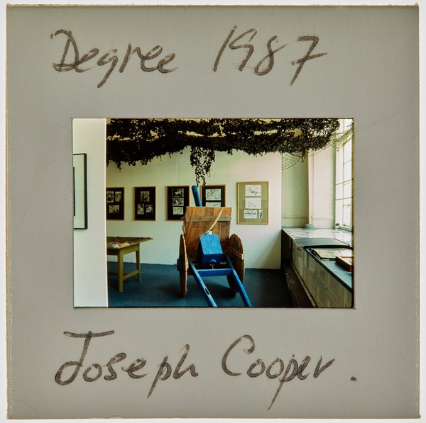 1987 BA Degree Show Slide - 'Joseph Cooper'