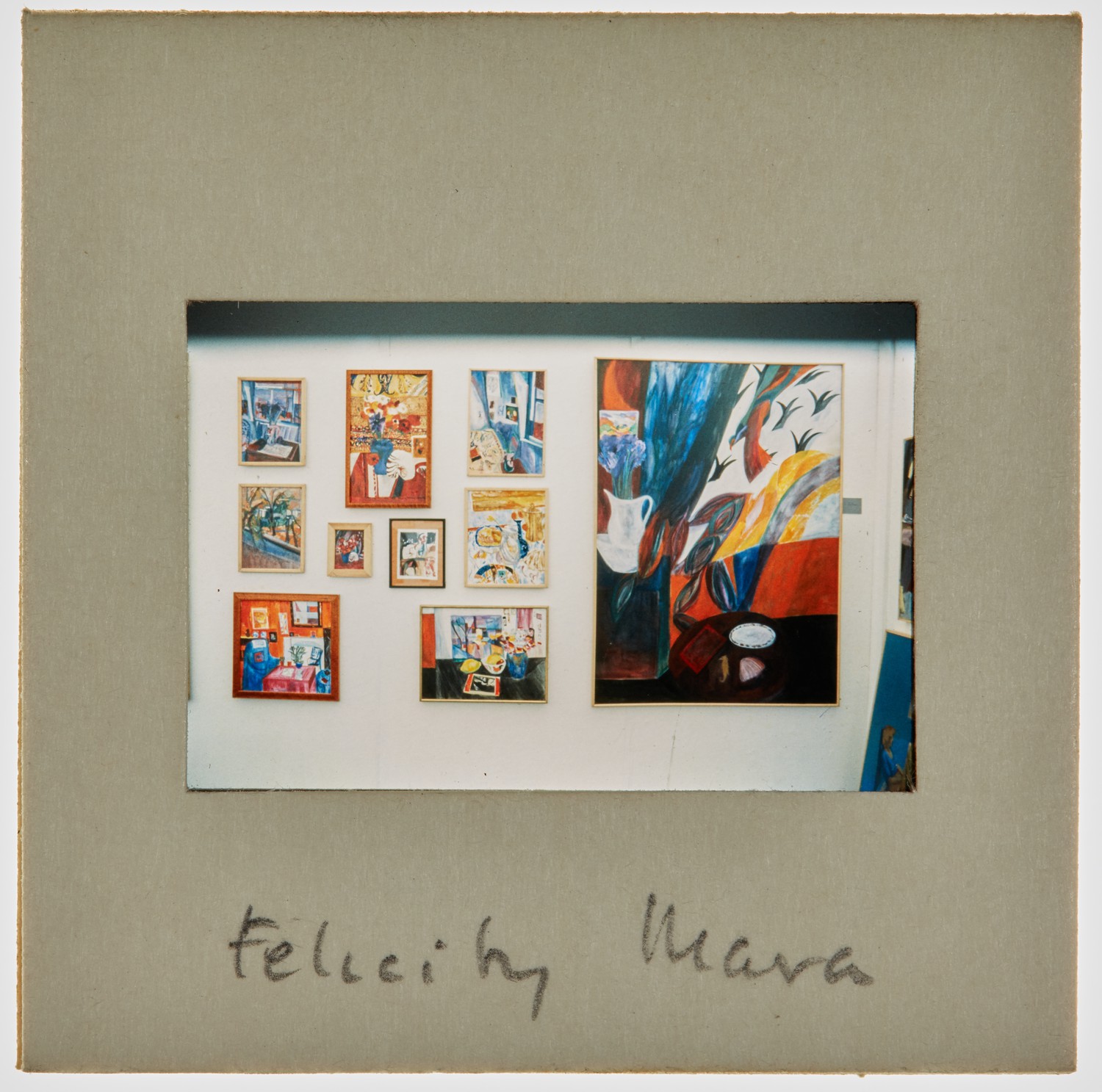 1980 BA Degree Show Slide - 'Felicity Mara'