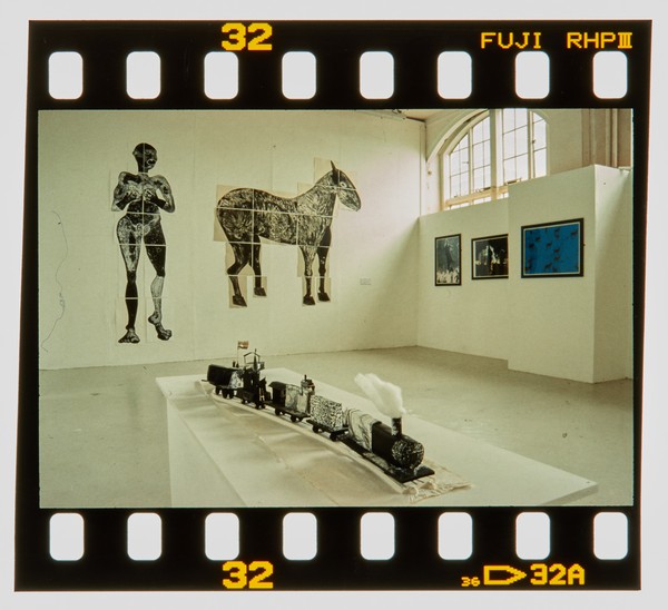 2001 MA Printmaking Degree Show Slide - Creator unknown