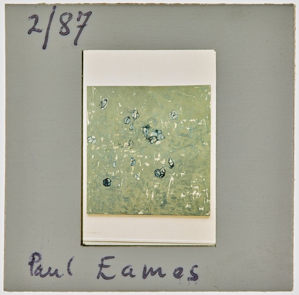 1987 South London Gallery Exhibition Slide - 'Paul Eames'
