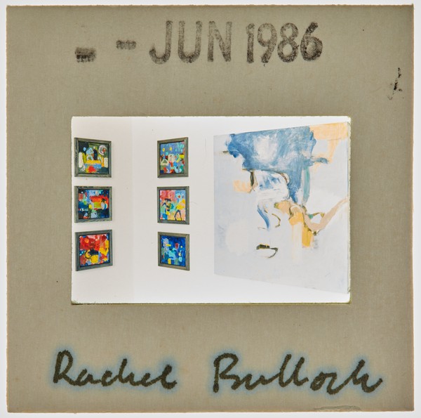 1986 BA Degree Show Slide - 'Rachel Bullock'