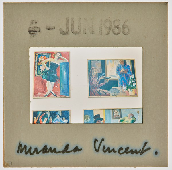 1986 BA Degree Show Slide - 'Miranda Vincent'
