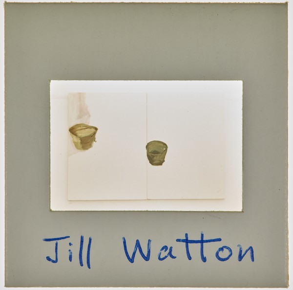 1988 BA Painting Degree Show Slide - 'Jill Watton'