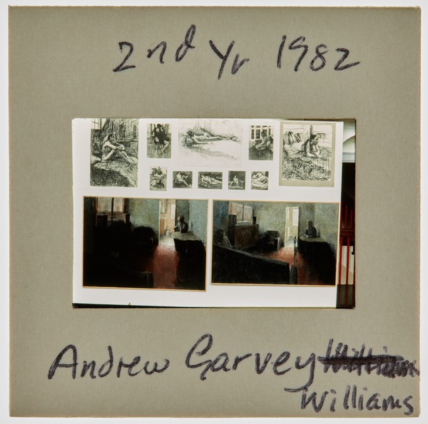 1982 2nd Year Summer Exhibition Slide - 'Andrew Garvey-Williams'