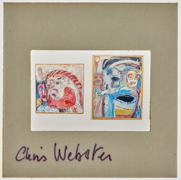 1985 BA Degree Show Slide - 'Chris Webster'