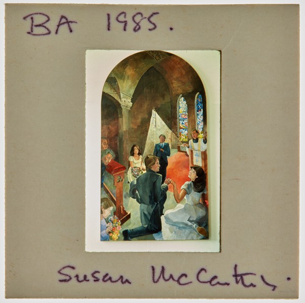 1985 BA Degree Show Slide - 'Susan McCarthy'