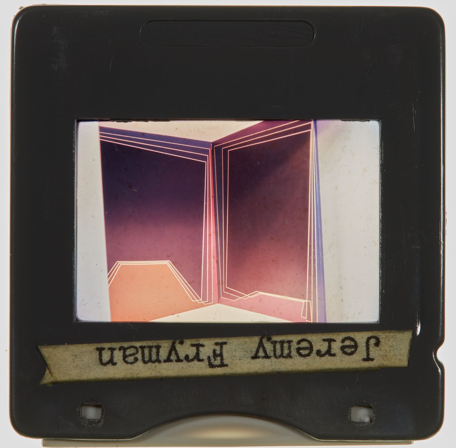 1970 Diploma in Painting Degree Show Slide - 'Jeremy Fryman'