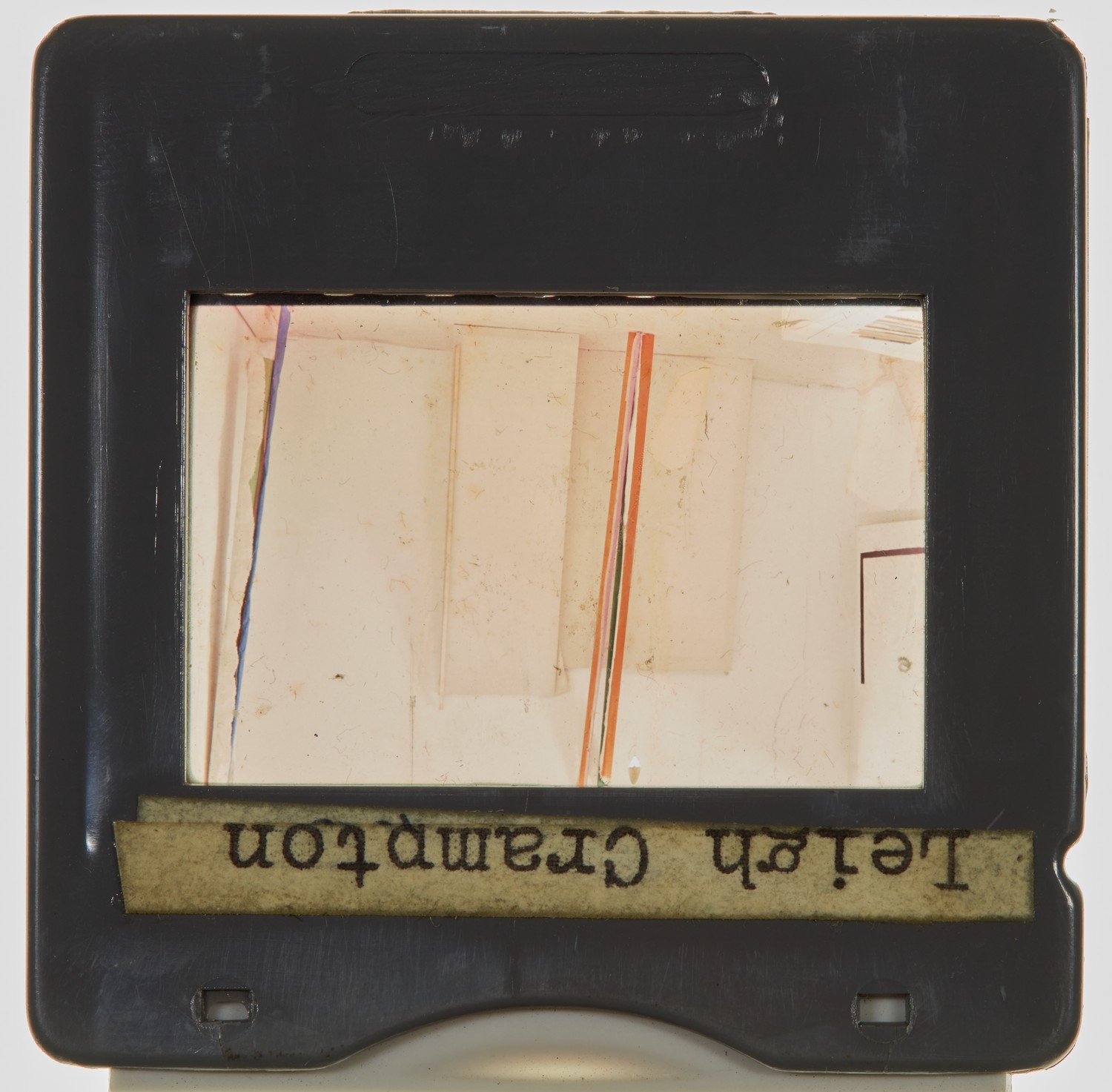 1970 Diploma in Painting Degree Show Slide - 'Leigh Crampton'