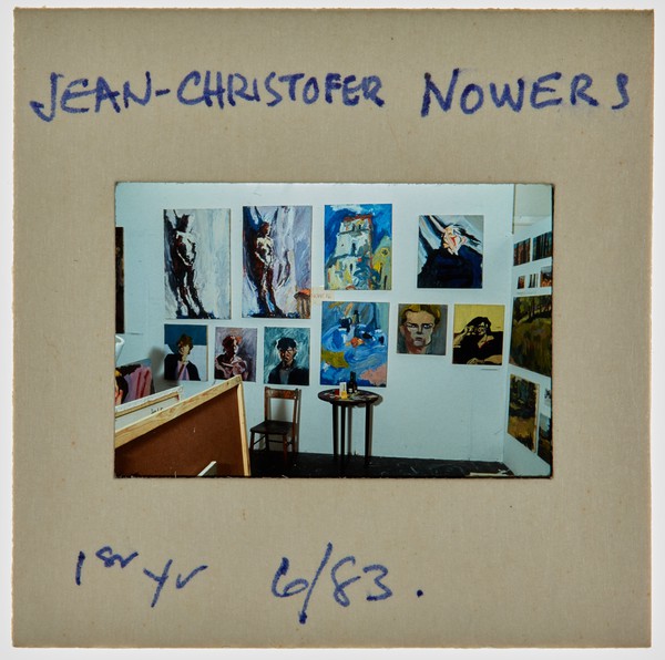 1983 1st Year Degree Show Slide - 'Jean-Christofer Nowers'