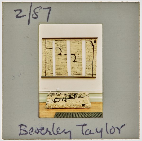 1987 South London Gallery Exhibition Slide - 'Beverley Taylor'