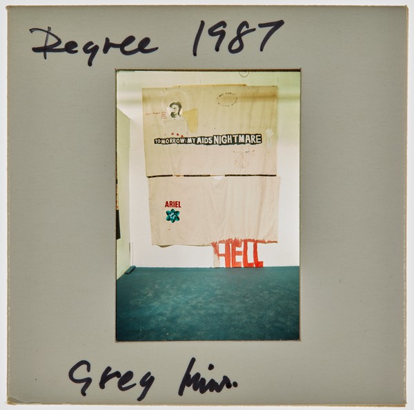 1987 BA Degree Show Slide - 'Greg Muir'