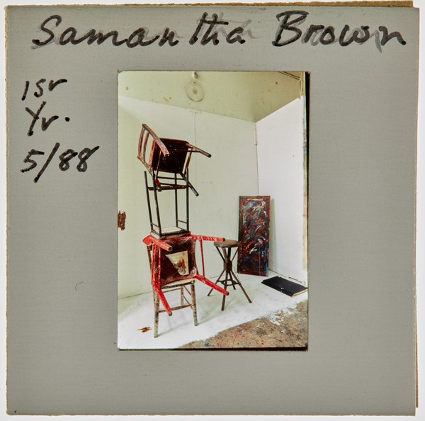 1988 1st Year Slide - 'Samantha Brown'