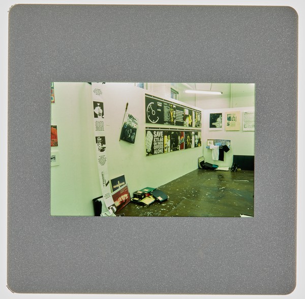 1997 Part Time Graphics Degree Show Slide - Creator unknown
