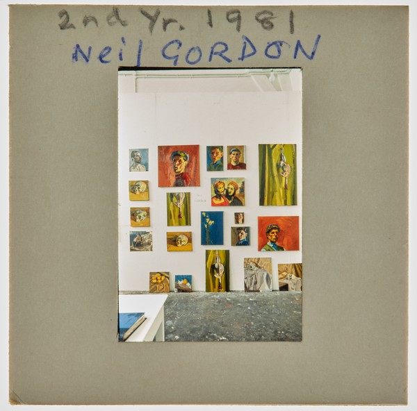 1981 2nd Year Degree Show Slide - 'Neil Gordon'