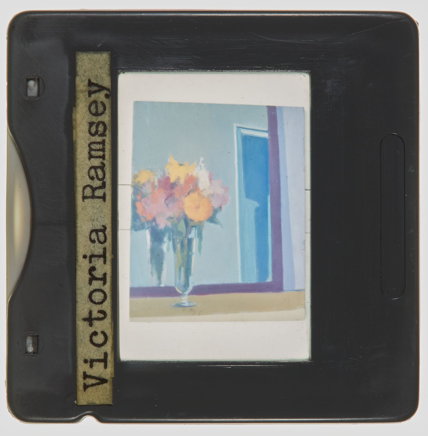 1970 Diploma in Painting Degree Show Slide - 'Victoria Ramsey'