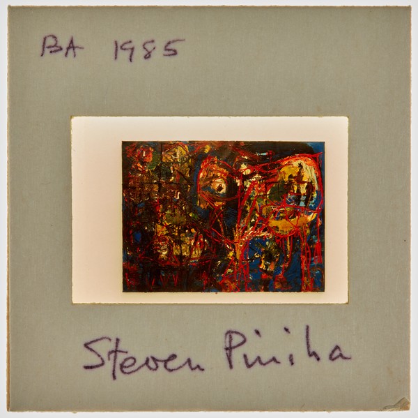 1985 BA Degree Show Slide - 'Steven Piniaha'