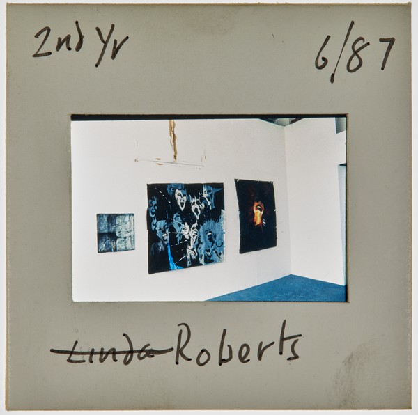 1987 2nd Year Degree Show Slide - 'Linda Roberts'