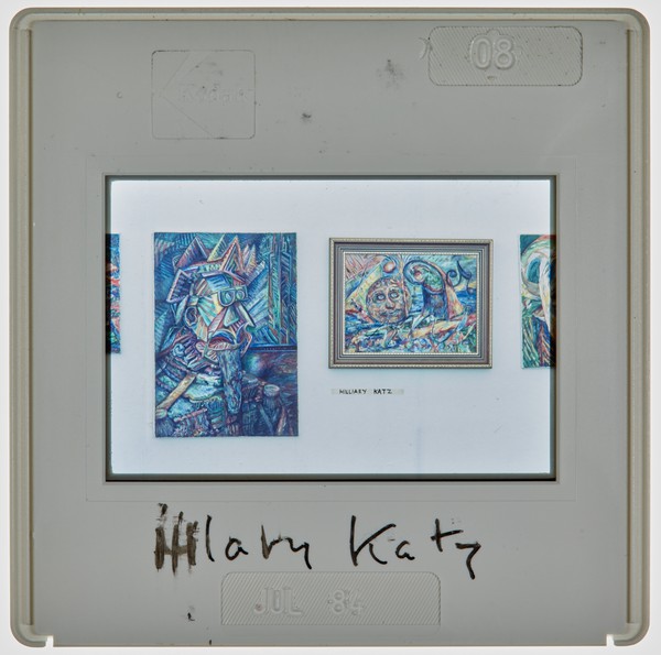1984 2nd Year Degree Show Slide - 'Hilary Katz'