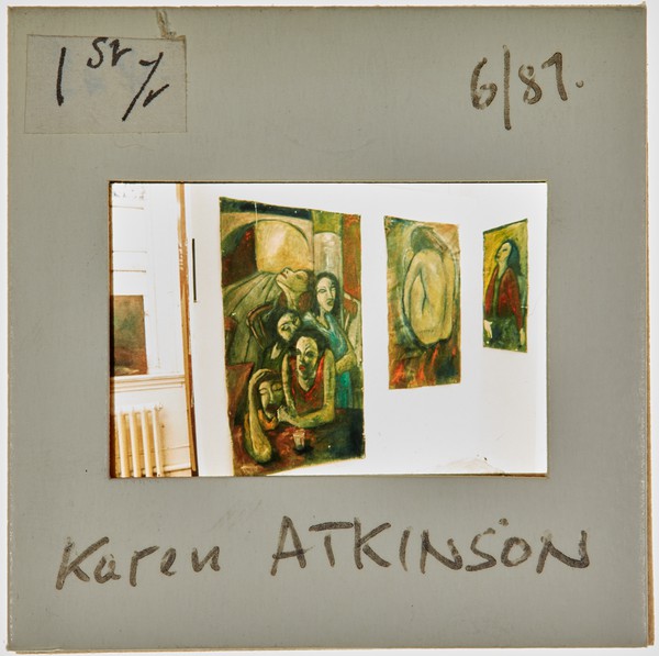 1987 1st Year Degree Show Slide - 'Karen Atkinson'