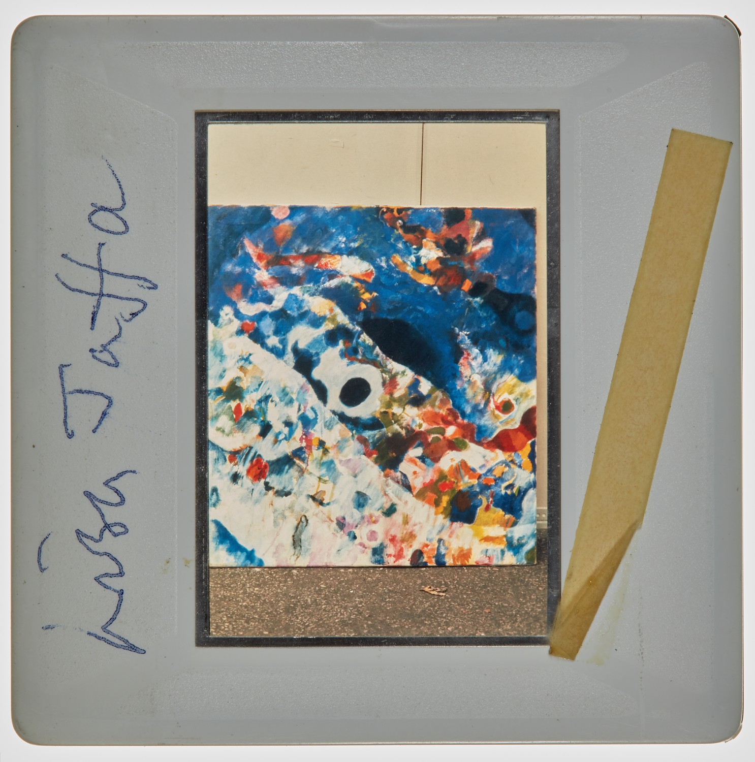 1972 Diploma in Painting Degree Show Slide - 'Liza Jaffa'