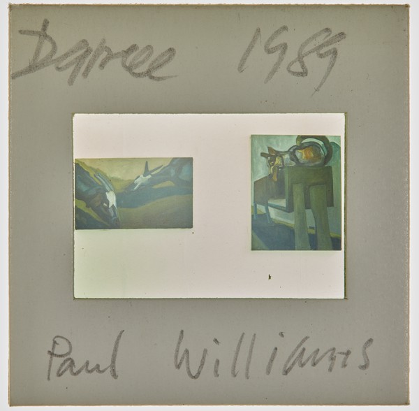 1989 BA Degree Show Slide - 'Paul Williams'