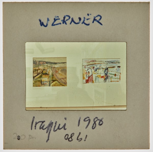 1980 Iraqi Exhibition Slide - 'Werner'