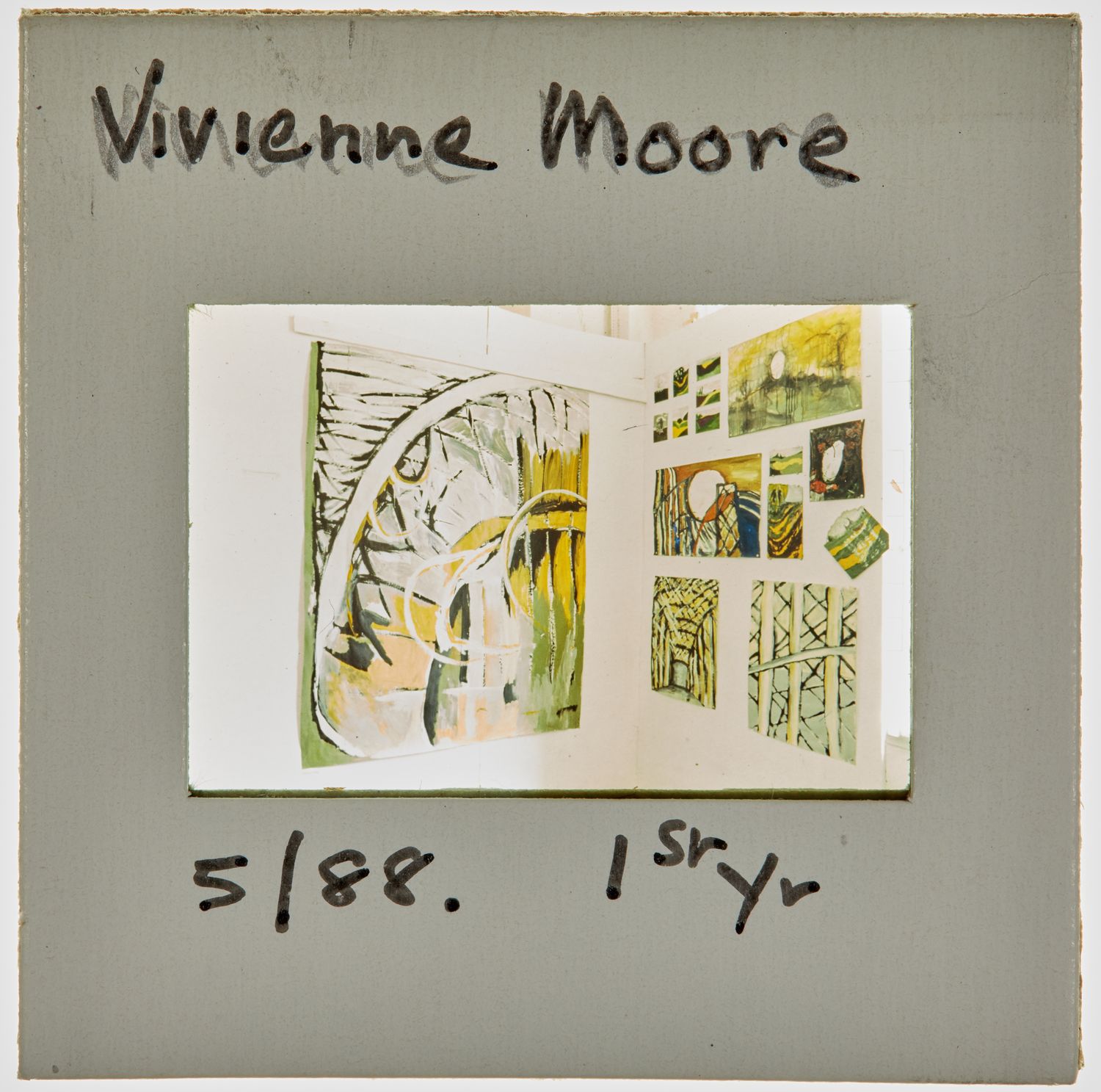 1988 1st Year Slide - 'Vivienne Moore'