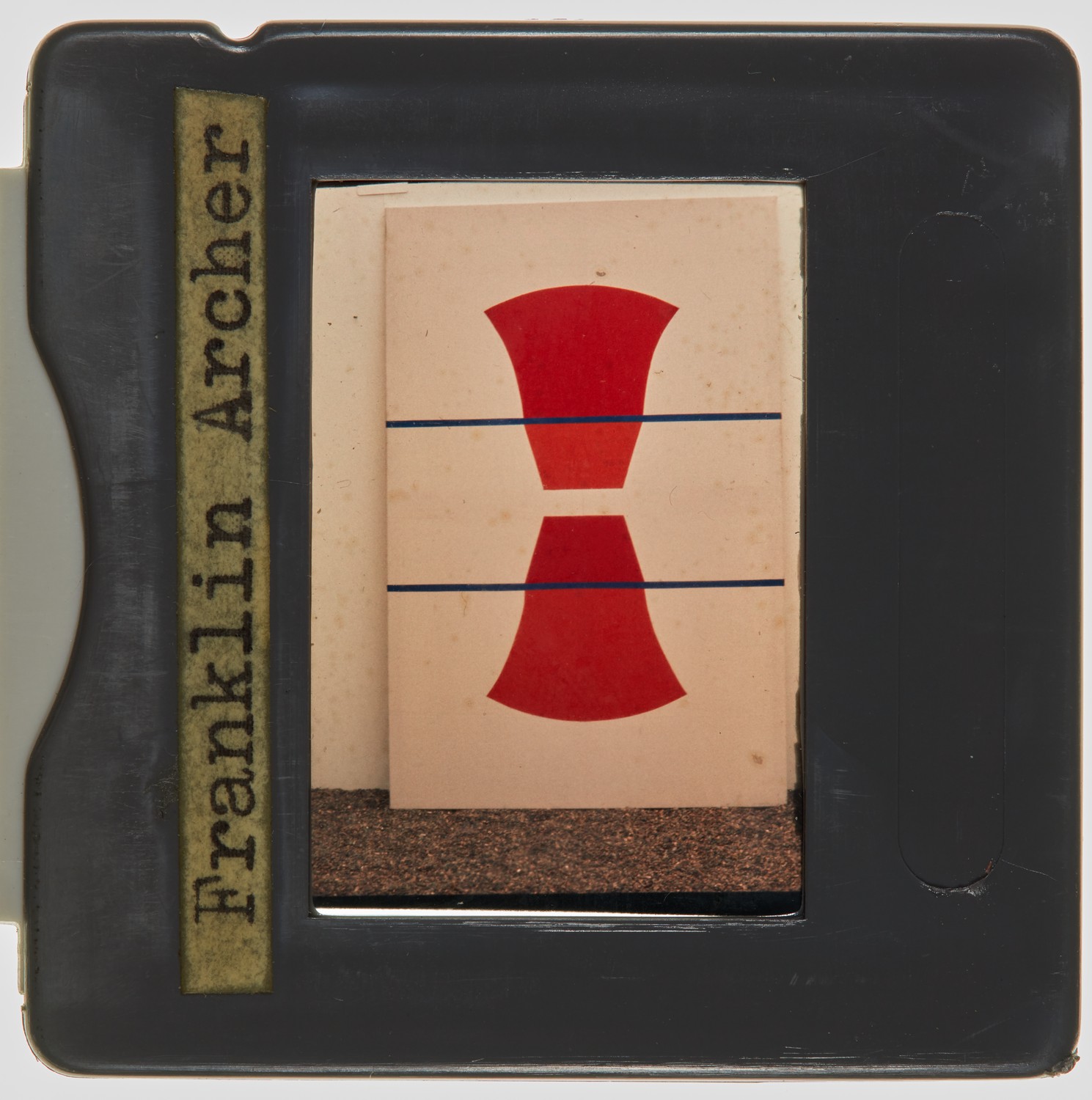 1971 Diploma in Painting Degree Show Slide - 'Franklin Archer'