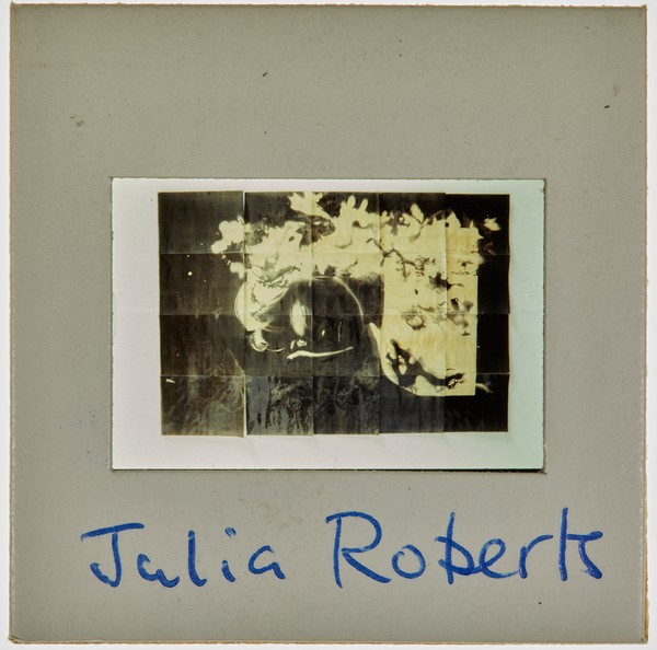 1988 BA Painting Degree Show Slide - 'Julia Roberts'
