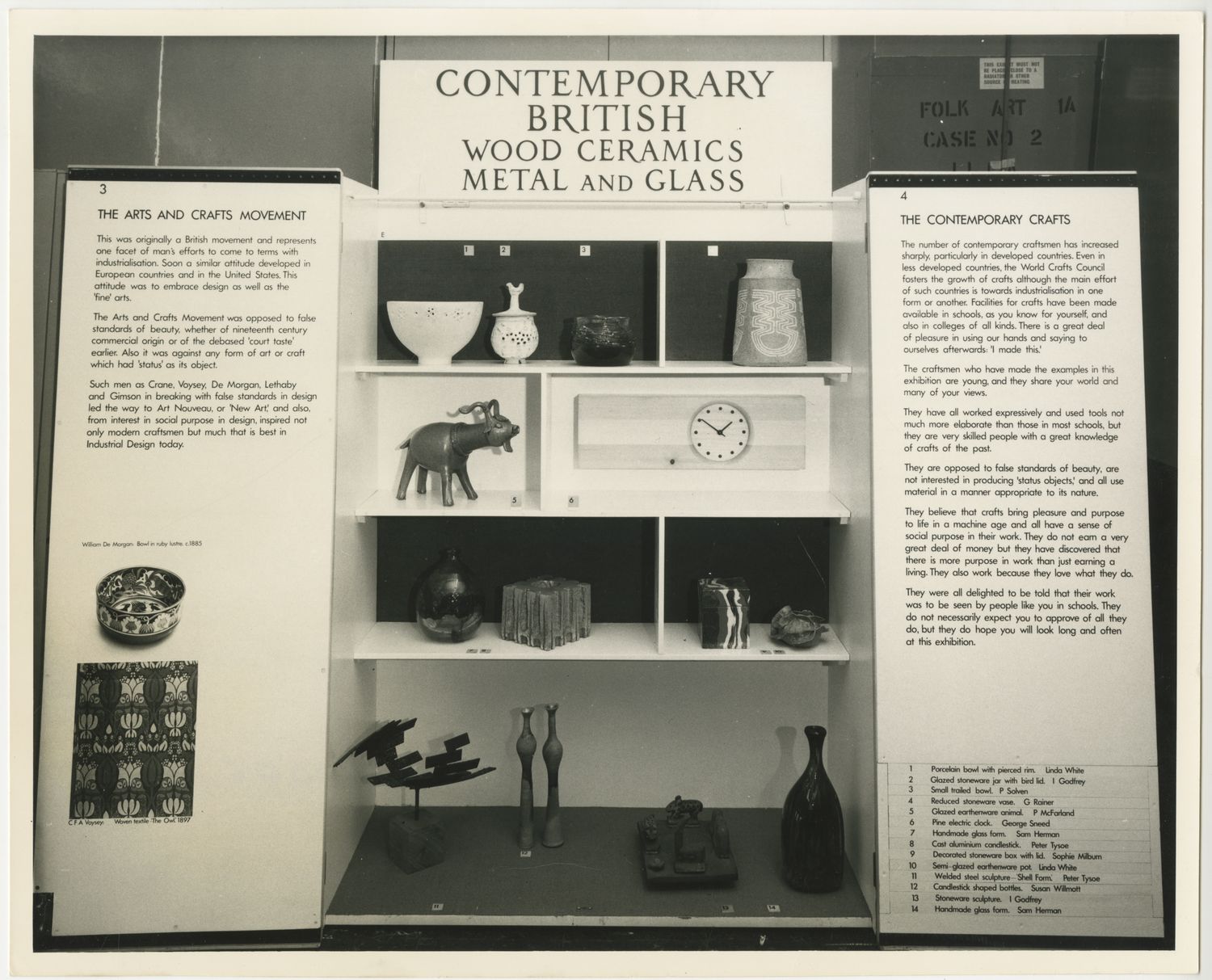 Contemporary British Wood Ceramics Metal and Glass - Photograph