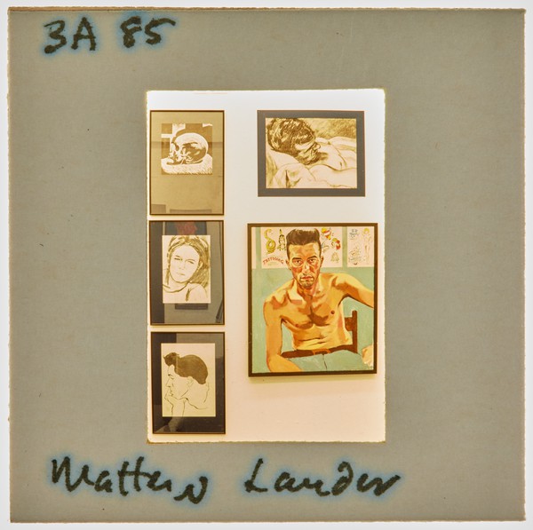 1985 BA Degree Show Slide - 'Matthew Lauder'