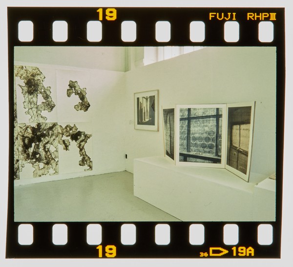 2001 MA Printmaking Degree Show Slide - Creator unknown