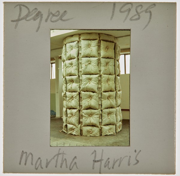 1989 BA Degree Show Slide - 'Martha Harris'