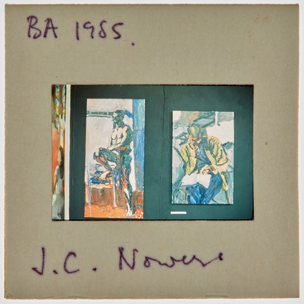 1985 BA Degree Show Slide - 'J C Nowers'