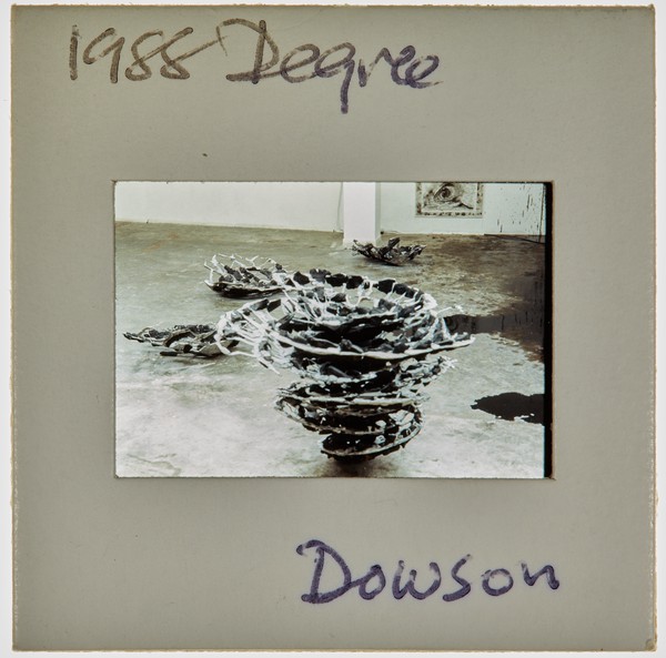 1988 BA Sculpture Degree Show Slide - 'Dowson'