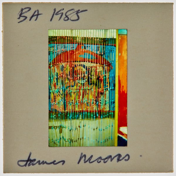 1985 BA Degree Show Slide - 'James Moores'