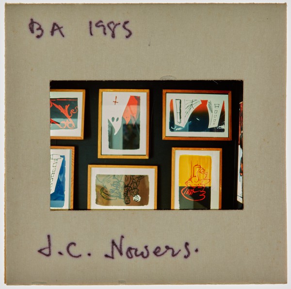 1985 BA Degree Show Slide - 'J C Nowers'