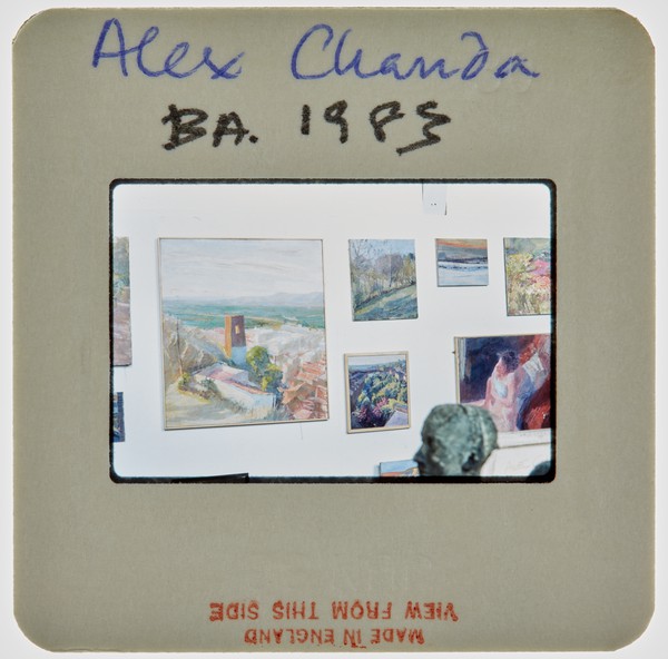 1983 BA Degree Show Slide - 'Alex Chanda'