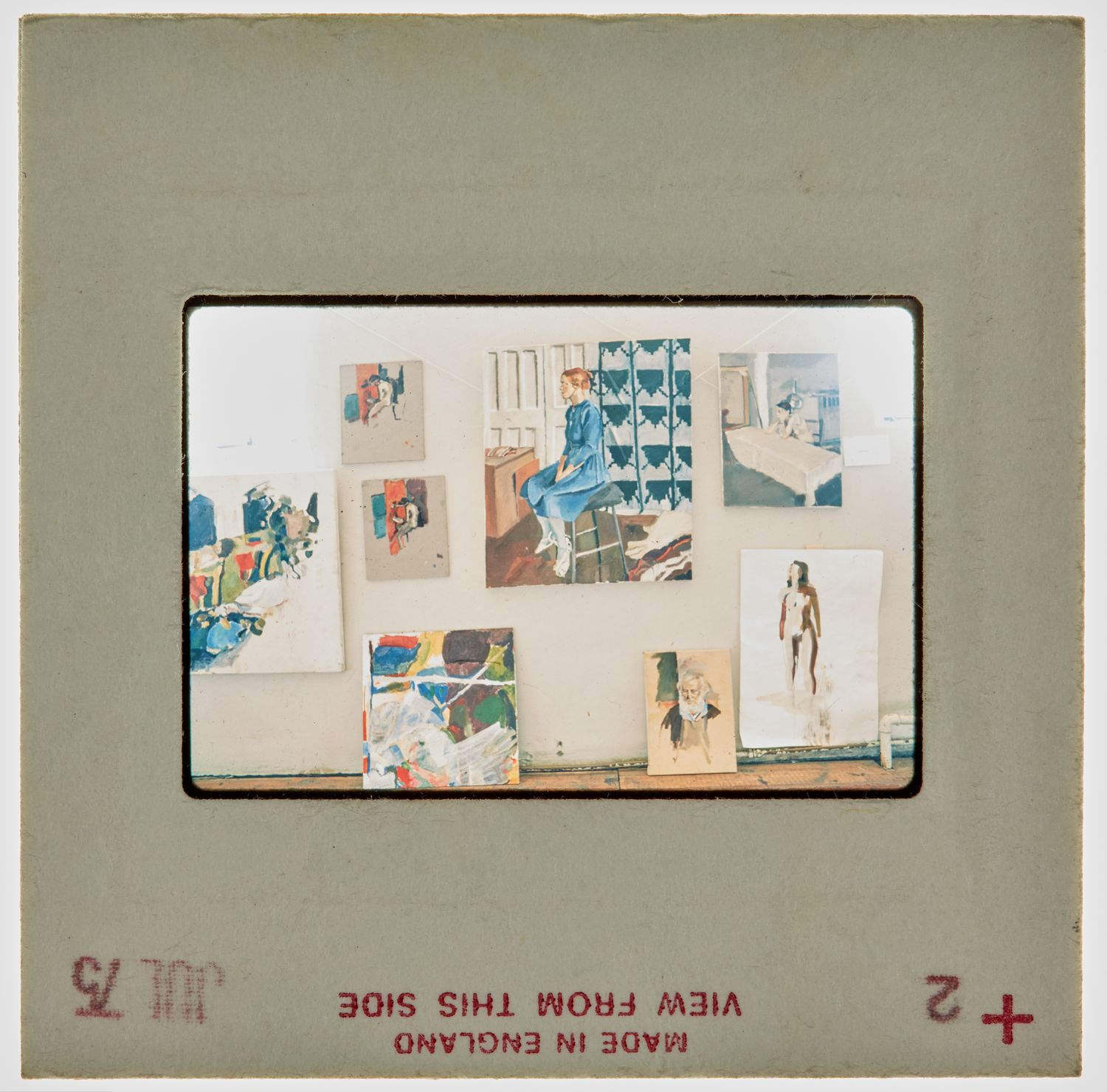 1975 Degree Show Slide - Creator unknown
