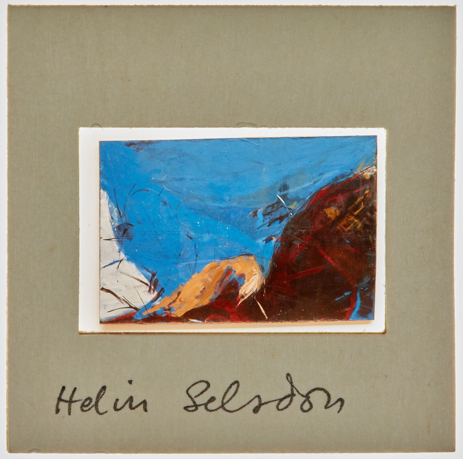 1986 South London Gallery Exhibition Slide - 'Helen Selsdon'