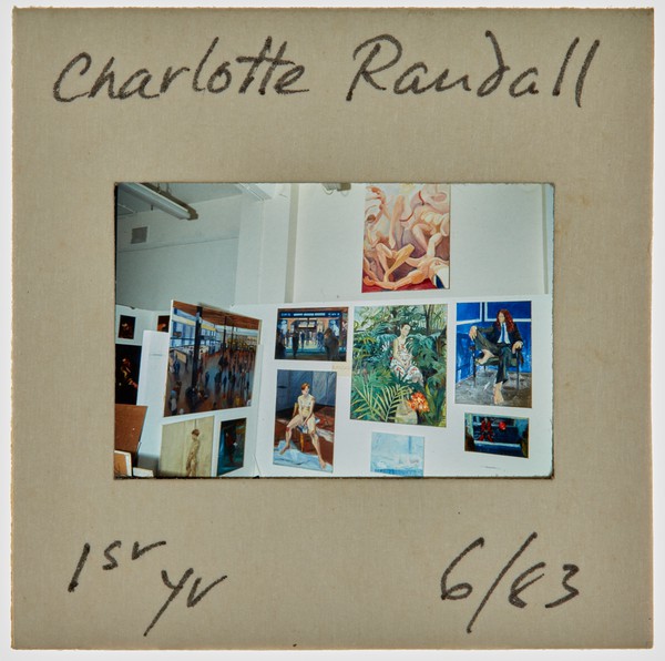 1983 1st Year Degree Show Slide - 'Charlotte Randall'